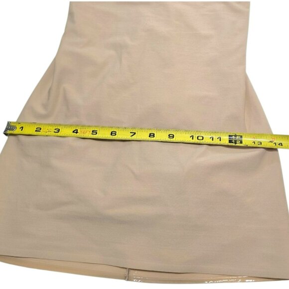 Ambrielle Shapewear Slip 36D Strapless Underwire Cups Body Shaper Slimming Nude - Picture 14 of 15